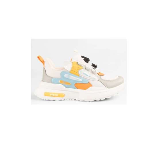 Cecelia Akıllı Lastik Bağcık Ortopedik Çocuk Spor Ayakkabı BEYAZ / Beden : 33 / Cinsiyet : Unisex, 3486409154334