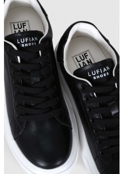 121230016 Amy Sneaker Unisex Deri Spor Ayakkabı SİYAH / Beden : 38 / Cinsiyet : Unisex