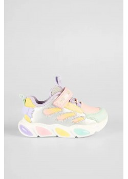 Lamb Işıklı Ortopedik Çocuk Spor Ayakkabı PUDRA / Beden : 22 / Cinsiyet : Unisex