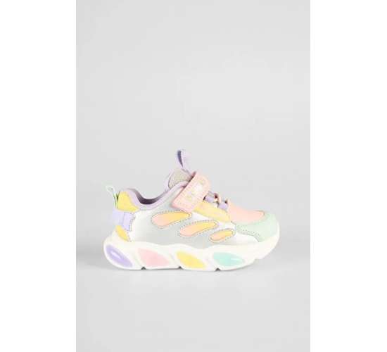 Lamb Işıklı Ortopedik Çocuk Spor Ayakkabı PUDRA / Beden : 23 / Cinsiyet : Unisex, 3486410711236