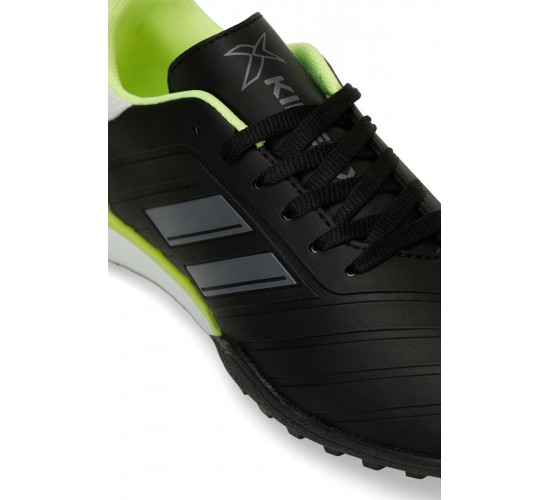 STAGE TF 5FX Siyah Unisex Halı Saha Ayakkabısı / Beden : 40 / Cinsiyet : Erkek