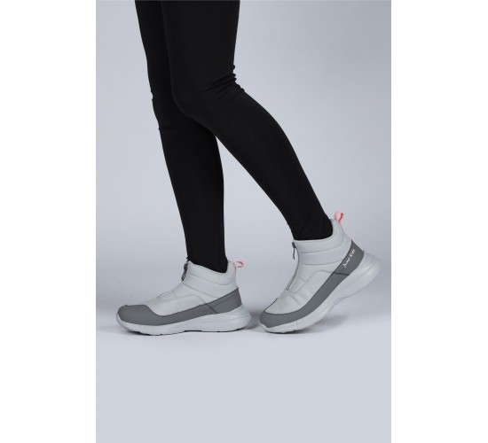 29177 Fermuarlı Gri - Koyu Gri Kız Çocuk Günlük Bot / Beden : 32 / Cinsiyet : Kadın / Kız