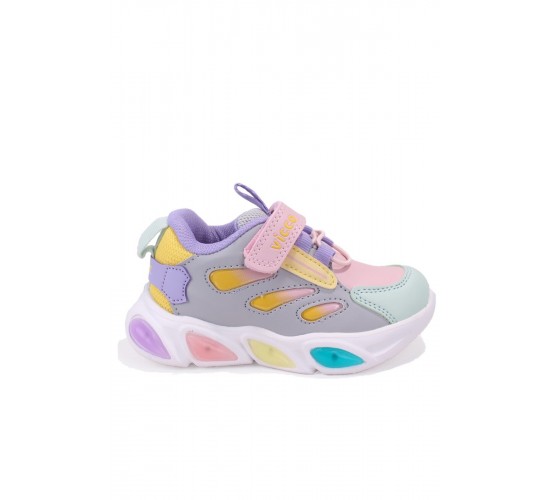 Lamb 346P25K227 Gümüş Ortopedik Günlük Kız Çocuk Spor Ayakkabı / Beden : 22 / Cinsiyet : Kadın / Kız