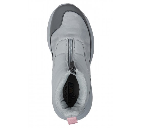 29177 Fermuarlı Gri - Koyu Gri Kız Çocuk Günlük Bot / Beden : 32 / Cinsiyet : Kadın / Kız