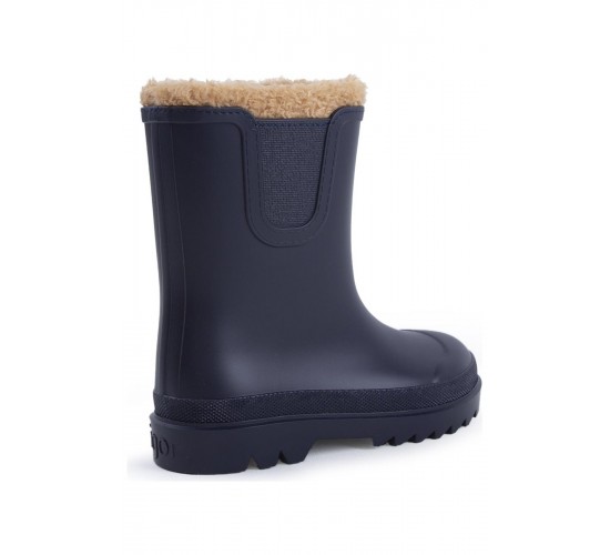 CC281 Tokio Lacivert İçi Kürklü Yağmur Çizmesi / Beden : 22 / Cinsiyet : Erkek