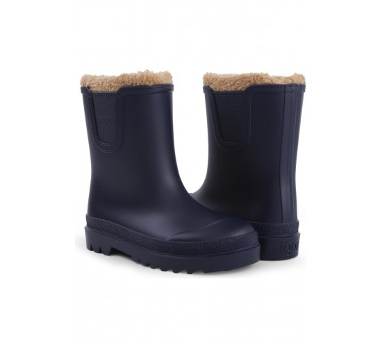 CC281 Tokio Lacivert İçi Kürklü Yağmur Çizmesi / Beden : 22 / Cinsiyet : Erkek