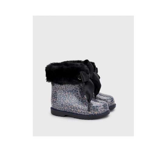 W10338-002 Bimbi Leo Soft Kız Çocuk Yağmur Çizmesi Siyah / Beden : 20 / Cinsiyet : Kadın / Kız, SO8421226028241