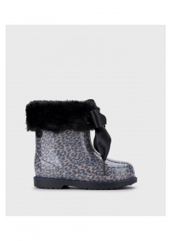 W10338-002 Bimbi Leo Soft Kız Çocuk Yağmur Çizmesi Siyah / Beden : 20 / Cinsiyet : Kadın / Kız