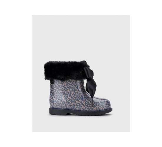 W10338-002 Bimbi Leo Soft Kız Çocuk Yağmur Çizmesi Siyah / Beden : 20 / Cinsiyet : Kadın / Kız, SO8421226028241