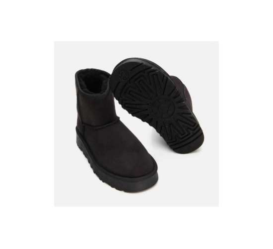 Orta Boy Kürklü Bilekten (8 cm Yükseklikte) Kalın Dolgu Kaymaz (4 Cm Yükseklikte) Tabanlı Uggy Bot / Beden : 38 / Cinsiyet : Kadın / Kız, 868432323234