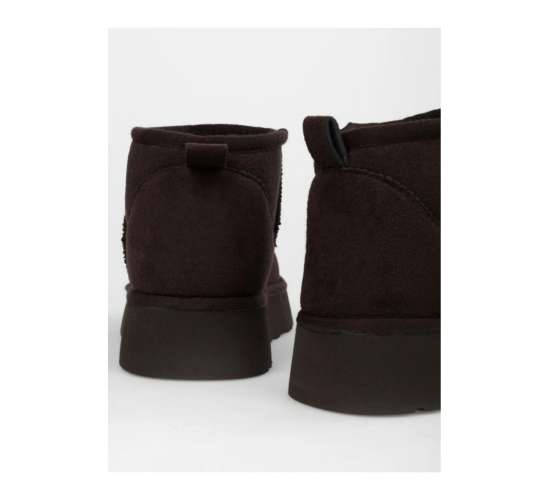 Kadın İçi Kürklü Kaymaz (3 Cm Yükseklikte) Tabanlı Bilekten (3 cm Yükseklikte) Mini Uggy Bot / Beden : 37 / Cinsiyet : Kadın / Kız, 8684122112128