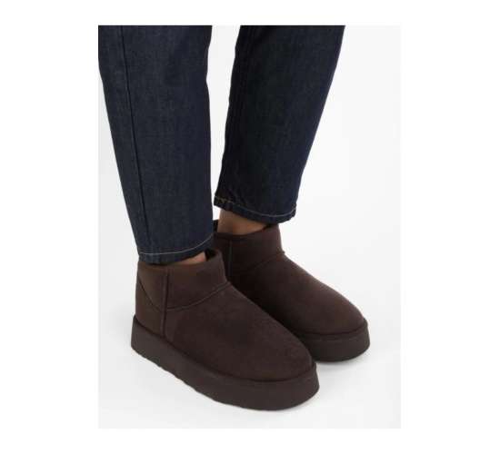 Bilekten (3 cm Yükseklikte) İçi Kürklü Kaymaz (3 Cm Yükseklikte) Tabanlı Kadın Kısa Uggy Bot / Beden : 37 / Cinsiyet : Kadın / Kız, 868463214548