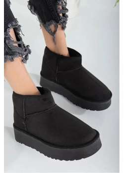 Bilekten (3 cm Yükseklikte) İçi Kürklü Kaymaz (3 Cm Yükseklikte) Tabanlı Kadın Kısa Uggy Bot / Beden : 38 / Cinsiyet : Kadın / Kız