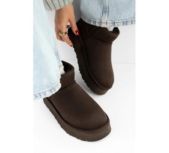 Kalın Dolgu Kaymaz Tabanlı Uggy Bilekte Kısa Süet İçi Mini Kadın Yünlü Bot / Beden : 40 / Cinsiyet : Kadın / Kız Kalın Dolgu Kaymaz Tabanlı Uggy Bilekte Kısa Süet İçi Mini Kadın Yünlü Bot / Beden : 40 / Cinsiyet : Kadın / Kız