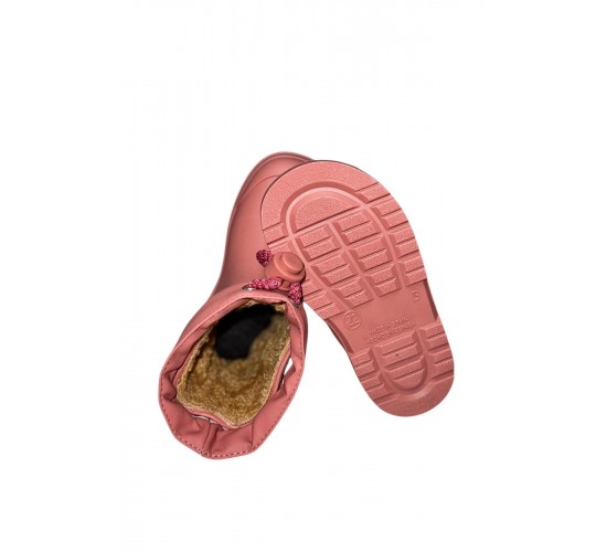 MENDİ BORREGUITO KÜRKLÜ FRAMBUAZ BOT / Beden : 28 / Cinsiyet : Unisex