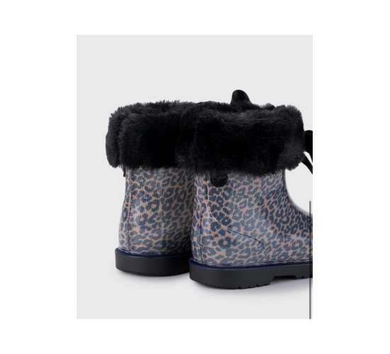 Bimbi Leo Soft Siyah Leopar Kız Çocuk Yağmur Botu / Beden : 28 / Cinsiyet : Kadın / Kız, TYBULO8IXBWGT3D901