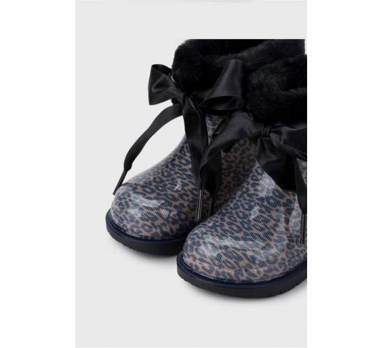 Bimbi Leo Soft Siyah Leopar Kız Çocuk Yağmur Botu / Beden : 28 / Cinsiyet : Kadın / Kız, TYBULO8IXBWGT3D901