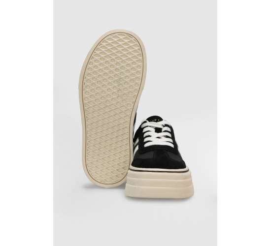 121230025 ANGELA Kadın Sneaker Ayakkabısı Siyah Beyaz / Beden : 37 / Cinsiyet : Kadın / Kız, 8682030095595