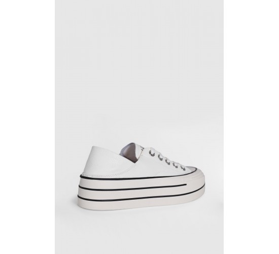 Pamela Kadın Sneaker Ayakkabı Beyaz / Beden : 40 / Cinsiyet : Kadın / Kız