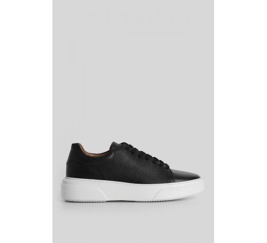 111230280 TOMMY Erkek Sneaker Ayakkabısı Siyah Beyaz / Beden : 40 / Cinsiyet : Erkek, TYB73E62WTD4YW8E19