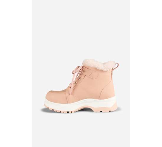 Punto Kürklü Kız Çocuk Pudra Bot / Beden : 31 / Cinsiyet : Kadın / Kız, TYB34J7BRZ97QVC491