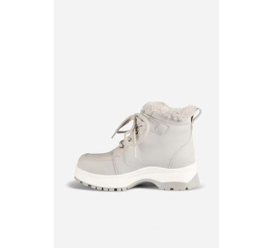 Punto Kürklü Kız Çocuk Gri Bot / Beden : 34 / Cinsiyet : Kadın / Kız, TYBB5QWZ6W2BZ4ST57