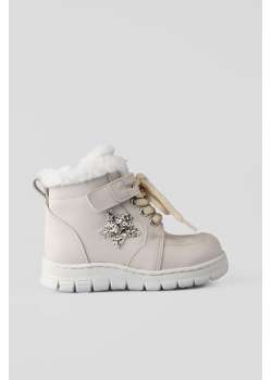 946.F25K433 Punto Filet Bej Kız Çocuk Bot / Beden : 34 / Cinsiyet : Kadın / Kız