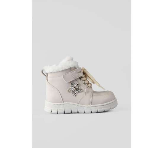 946.F25K433 Punto Filet Bej Kız Çocuk Bot / Beden : 34 / Cinsiyet : Kadın / Kız, 3486411007345