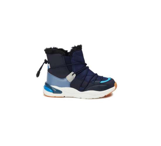 21k.368 Lacivert Kürklü Kız Çocuk Bot / Beden : 29 / Cinsiyet : Unisex
