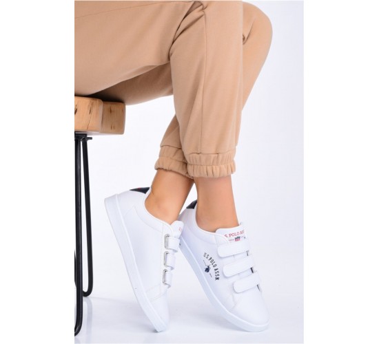 Singer Cırt Bantlı Beyaz Kadın Spor Ayakkabı V12 / Beden : 38 / Cinsiyet : Kadın / Kız