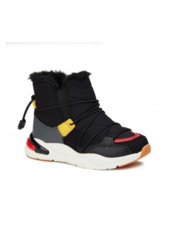 Pablo Siyah Içi Kürklü Erkek Çocuk Ultra Hafif Ortopedik Bot / Beden : 34 / Cinsiyet : Erkek