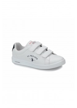 U.s Polo Assn. Sınger Beyaz Cırtlı Erkek-kız Çocuk Sneaker Spor Ayakkabı / Beden : 38 / Cinsiyet : Erkek U.s Polo Assn. Sınger Beyaz Cırtlı Erkek-kız Çocuk Sneaker Spor Ayakkabı / Beden : 38 / Cinsiyet : Erkek