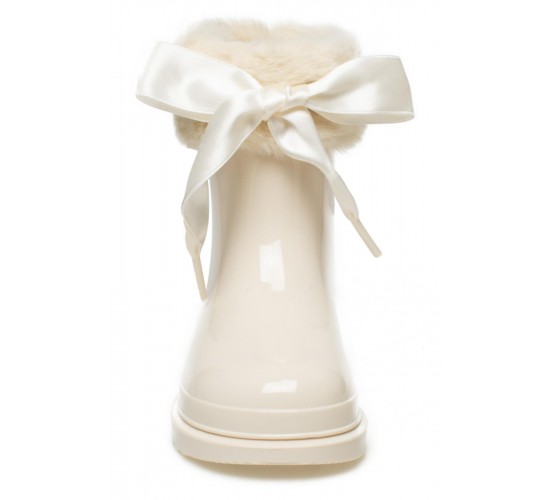 W10258k Bimbi Soft Yağmur Krem Kız Çocuk Çizme / Beden : 28 / Cinsiyet : Kadın / Kız