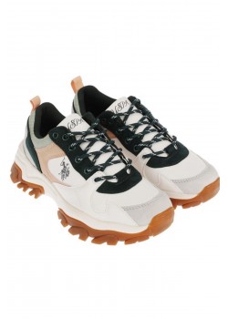 U.s Polo Assn. Kadın Beyaz-yeşil Rahat Tarz Kalın Taban Sneaker Spor Ayakkabı Tracky / Beden : 40 / Cinsiyet : Kadın / Kız U.s Polo Assn. Kadın Beyaz-yeşil Rahat Tarz Kalın Taban Sneaker Spor Ayakkabı Tracky / Beden : 40 / Cinsiyet : Kadın / Kız