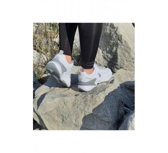 U.s.polo Maybe Beyaz Içi Fuspetli Kalın Taban Kadın Spor Ayakkabı / Beden : 40 / Cinsiyet : Kadın / Kız