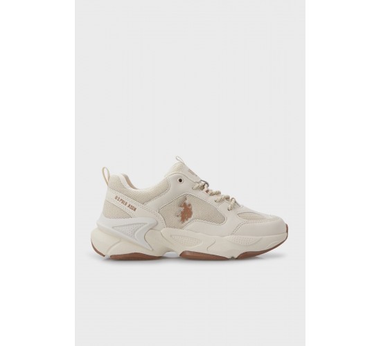 Kadın Bej Sneaker Ayakkabı / Beden : 36 / Cinsiyet : Kadın / Kız