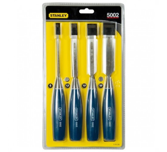 Stanley 0-16-129 İskarpela Seti Klasik Mavi Seri 4 Parça