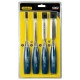 Stanley 0-16-129 İskarpela Seti Klasik Mavi Seri 4 Parça