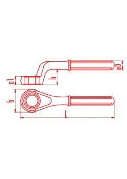 İzeltaş 0550050050 Boru Uzatmalı Yıldız Anahtar 50 mm
