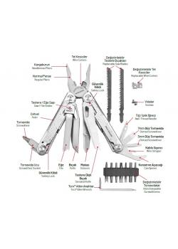İzeltaş 14000005269 180 mm Multi Tool Pro (15 Fonksiyonlu)