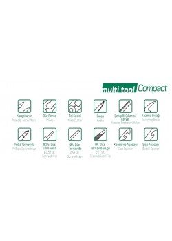 Elta 14000006047 Multi Tool Compact 160 mm (12 Fonksiyonlu)