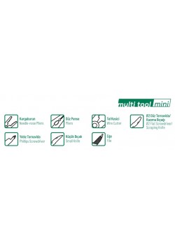Elta 14000006048 Multi Tool Mini 75 mm (7 Fonksiyonlu)