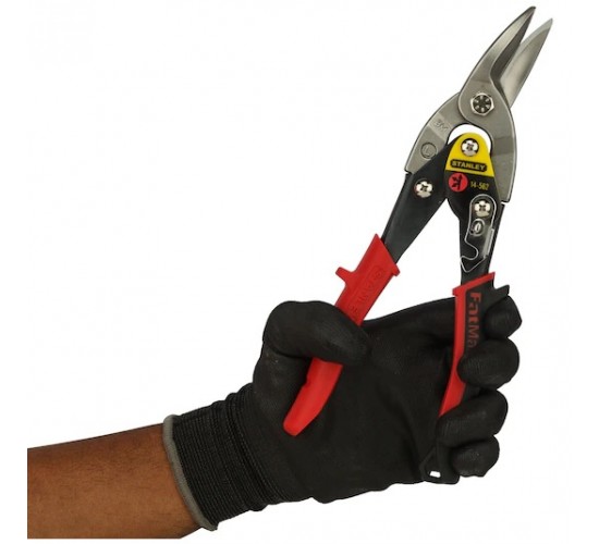 Stanley 2-14-562 Kaportacı Makası, Sarı/Siyah, 1 Adet, 3253562145628