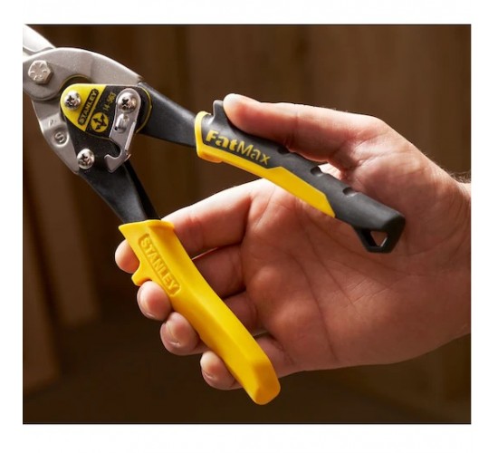 Stanley 2-14-563 Kaportacı Makası, Sarı/Siyah, 1 Adet, 3253562145635