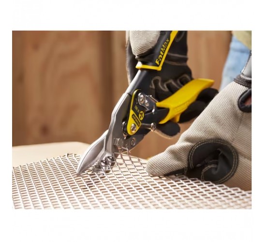 Stanley 2-14-563 Kaportacı Makası, Sarı/Siyah, 1 Adet, 3253562145635