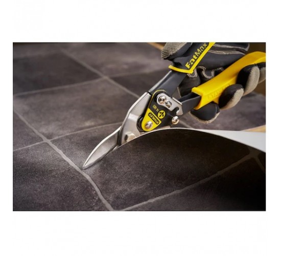 Stanley 2-14-563 Kaportacı Makası, Sarı/Siyah, 1 Adet, 3253562145635