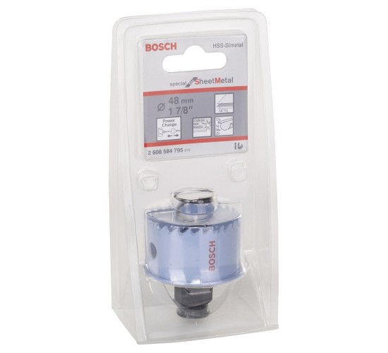 Bosch Special Serisi Metal Ve Inox Malzemeler için Delik Açma Testeresi 48 mm, 3165140376167