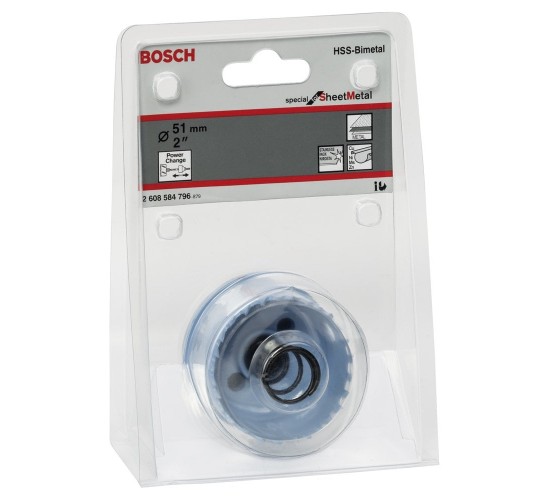 Bosch Special Serisi Metal Ve Inox Malzemeler için Delik Açma Testeresi 51 mm, 3165140376174
