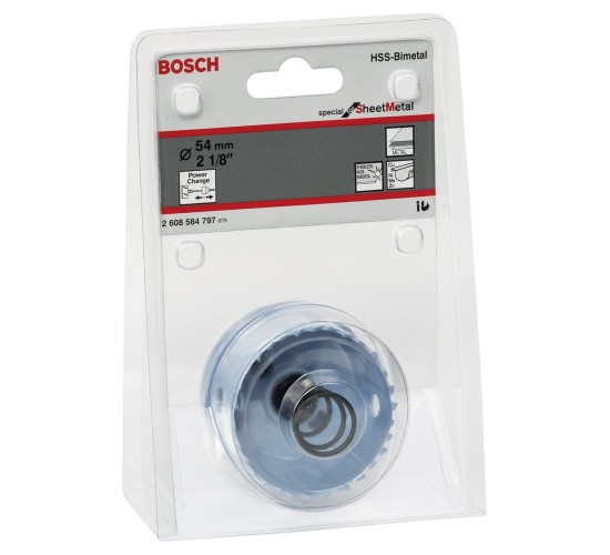 Bosch Special Serisi Metal Ve Inox Malzemeler için Delik Açma Testeresi 54 mm, 3165140376181