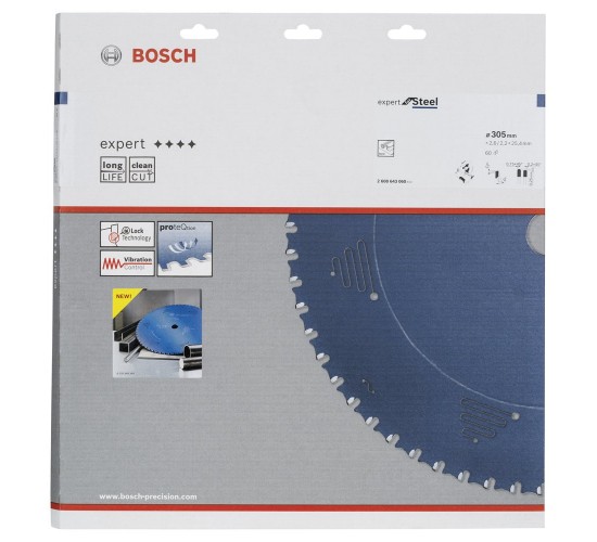 Bosch Expert Serisi Metal için Daire Testere Bıçağı 305*25,40 mm 60 Diş, 3165140737739